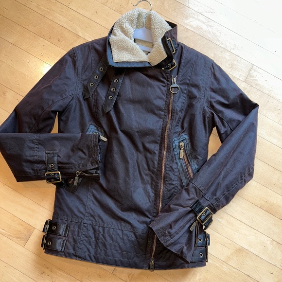 Like New BARBOUR Ordinance bomber jacket, 4, GD1098 - Picture 4 of 10